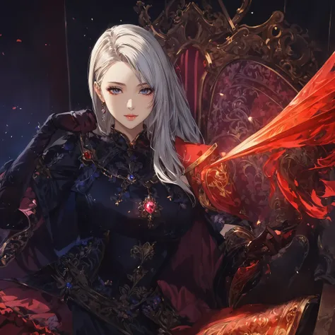 masterpiece, best quality, good quality, Fantasy aesthetics, Highly detailed, shadowverse style, female