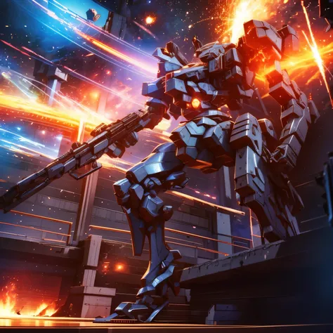 (Obra de arte, melhor qualidade:1.5). Hand on gun. Extremely detaild, 8K, HDR, naturallight, cinematic lighting, masterpiece-anatomy-perfect, Ultra HD, (Space Combat:1.5, Battlefield:1.5), RAW photo, metallic, professional, ultra-fine painting, perfect bod...