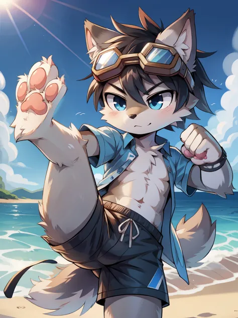 Feet with three toes, barefoot, pawpads, 3 toes,