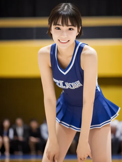 (cheerleader:1.2),(beautiful girl:1.3), (17 years old), (highest quality:1.4), (very detailed), (very detailed美しい顔), (sweat:1.2)...