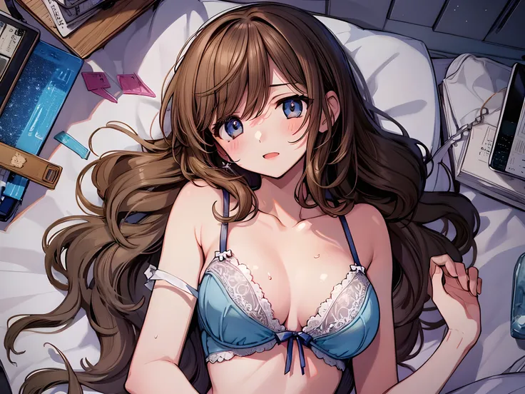 ((best quality, high resolution)), (delicate illustration), (pastelcolor style illustration:0.9), (watercolor style illustration:0.4), ((beautiful:1.3)), 4k,

1 girl, medium breasts, tareme, cute, (happy), (((sexy lingerie))), (((sexy))), nsfw, Long Wavy H...