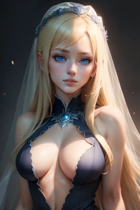 blue eyes、Blonde girl with veil、8k soft portrait shooting、Real beautiful face、8K Portrait Rendering、Real beautiful face、beautiful realistic face、Realistic anime girl rendering、Surreal beautiful face、8k realistic digital art、realistic digital art 4k、realist...