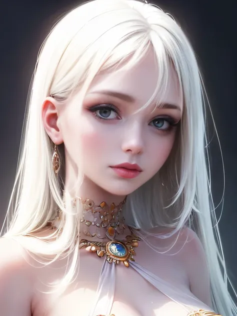 Highest quality, White skin, Real human skin, (detailed), Ultra high definition, Oval Face, pore, Ultra-high resolution, (8K, Raw photo, Realistic: 1.4), One Girl, Soft skin texture, slim, ((Gentle, goddess-like eyes) happiness: 1.2)), (Lip gloss, eyelash,...