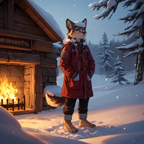 (((Barefoot furry character, full body, cinematic setting, furry male, plantigrade))) snow on head

God I miss you like hell
I was wrong I can tell
For the heart can be (((blind and frozen)))
Now I live with the pain
Every night, every day
As I read those ...