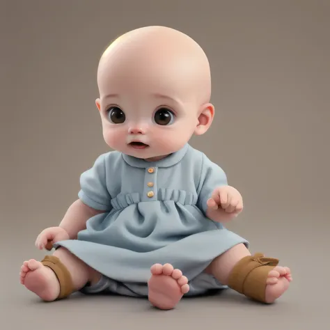 (( best qualityer ))baby de 9 meses, without hair, baldie, baby, brunette skin, baby fofa, Brown eyes, mulatto, baby muito fofa, baby linda, baby encantadora