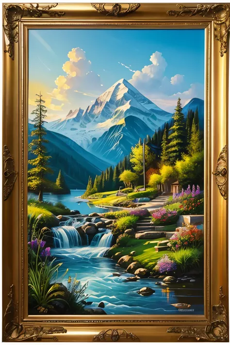 masterpiece, best quality, mini landscape