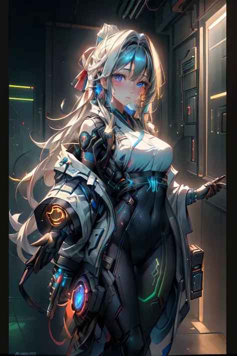 ((best quality)), ((masterpiece)), (detailed:1.4), 3d, an image of a beautiful cyberpunk female,hdr (high dynamic range),ray tra...