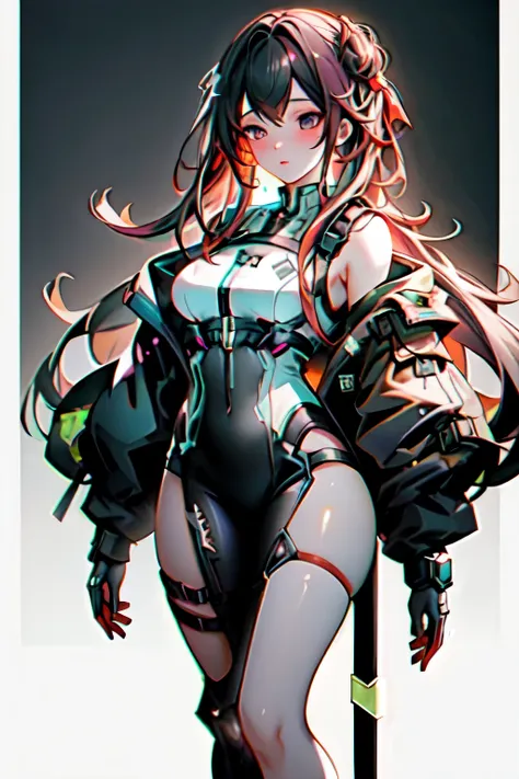 ((best quality)), ((masterpiece)), (detailed:1.4), 3d, an image of a beautiful cyberpunk female,hdr (high dynamic range),ray tra...