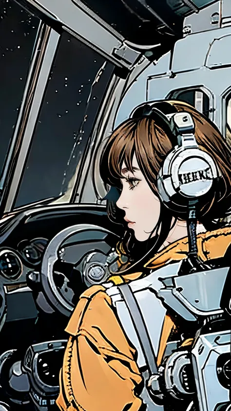 Rebel Pilot Suit、Cockpit View、woman、22 years old