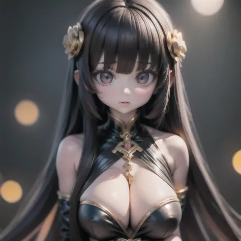 CG
1girl
bangs
bare shoulders
black dress
black eyes
black hair
blurry
blurry background
blurry foreground
bokeh
breasts
brown eyes
cleavage
closed mouth
depth of field
dress
hair ornament
jewelry
large breasts
long hair
looking at viewer
medium breasts
so...