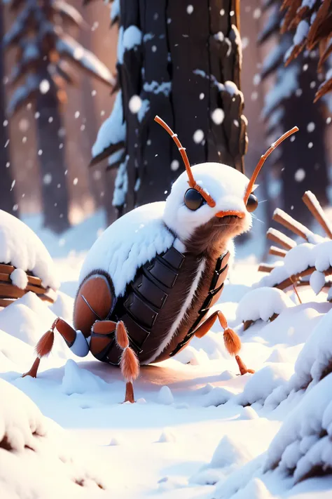 formiga na neve, or a ant on snow, is a fascinating sight to behold. the tiny ant, with its intricate exoskeleton, seems out of ...