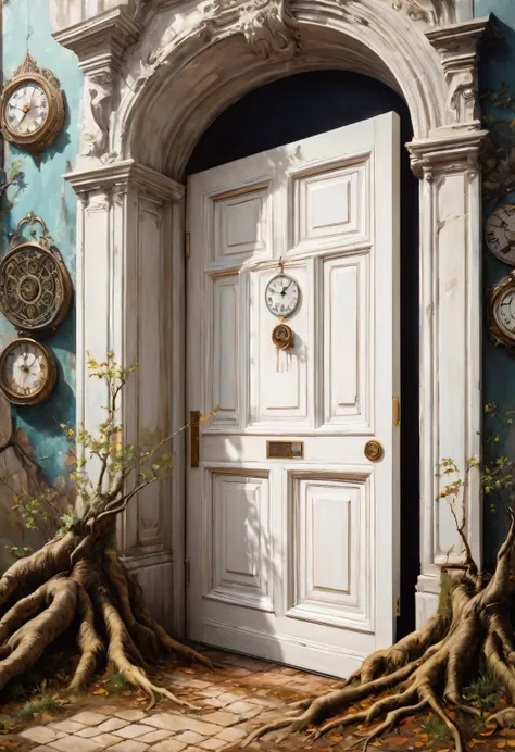 (best quality, super fine, 16k, incredibly absurdres, extremely detailed, 2.5D, delicate and dynamic, three-dimensional effect expressed by light and shade, highres, 8k, masterpiece, immersive atmosphere, film grain) (Frontal image of a undetailed white do...