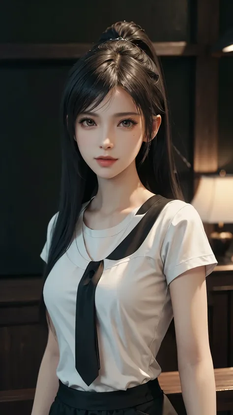 Light线追踪,{best quality},{ {masterpiece}},Extremely detailed 8k wallpaper,{Extremely refined},rich and colorful,Intricate details,realism,Cool white skin,(Apply blush carefully),1080P,sun,Soft,Sense of Brokenness,皮肤Light滑如丝,3d,masterpiece,best quality,illus...