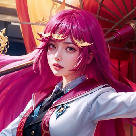 a close up of a girl , detailed hair , big booobs , shadowbringers cinematic, 4 k detail fantasy, a beautiful fantasy empress, game cg, xianxia fantasy, xianxia hero, 2. 5 d cgi anime fantasy artwork, cinematic goddess close shot, ruan jia and artgerm, wo...