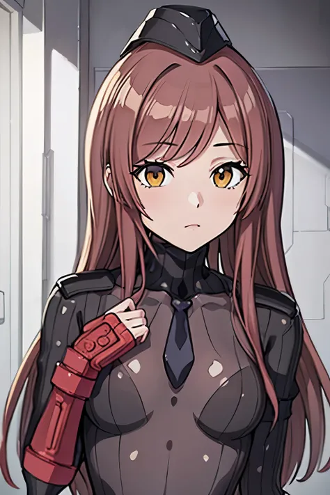 masterpiece, highest quality, (highest quality), (best illustrations), 8K,upper body,In the bedroom,perfect fingers, {{{masterpiece}}}, {{{best quality}}}, {{Super detailed}}, {{very delicate and beautiful, DOLLSUIT,black DOLLSUIT,{{{best quality}}}, {{Sup...
