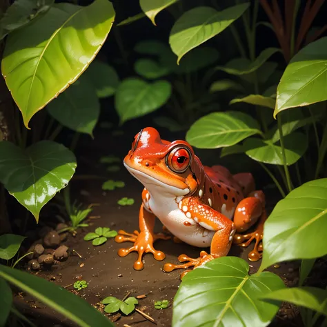 red frog