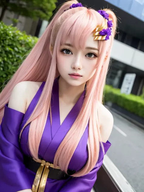 (Highest quality, 16K, masterpiece:1.55), Ultra detailed face, Detailed lips, Detailed eyes, double eyelid,
BREAK smile, upper body, (Seductive pose:1.6), (high angle shot, dutch angle, dynamic angle),
BREAK 1girl, 20 years old, (large Breasts:1.2), Svelt...