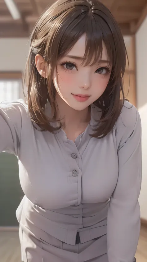 ((clothed:1.5,school uniform:1.5)),(from below:1.2),(Thin type:1.8),(big breasts),(random hairstyle),(Highest image quality,(8k),ultra-realistic,best quality, high quality, high definition, high quality texture,high detail,beautiful detailed,fine detailed,...