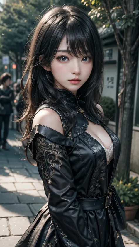 (最高qualityのディテール)、Realistic、8K Ultra HD、High resolution、(One Girl:1.2),(Fatal Beauty,Attractive beauty) ,(A supple and powerful physique),(Sensual charm),(Mysterious charm:1.1),(Captivating silhouette),The 超detailedな、高qualityのテクスチャ、Intricate details、detail...