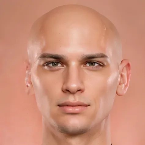 ultra realistic there is a man with a bald head and a tie on, with detailed facial features, real detailed face, face very realistic, hyperdetailed perfect face, shaven face, hyperrealistic face, accurate detailed face, single realistic face, realistically...