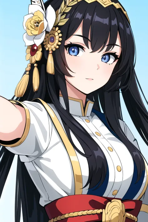 ((Best quality)),((very detailed)),masterpiece,absurdity,detailed face,Beautiful face,(detailed eyes, deep eyes),(1 girl),((dynamic pose)), 8K illustration, beautiful illustration, keen eyes, extremely detailed eyes, Brilliant eyes, Oboro&#39;s beautiful e...