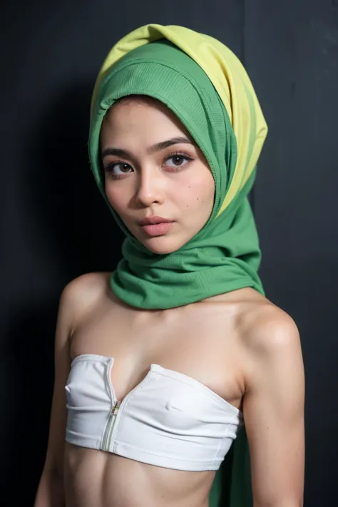 ((Sneakers)), Medium body portrait, Bodybuilder Naked, (((HIJAB MALAY GIRL))), masutepiece, High quality, UHD 32K, Realistic face, Realistic skin feeling , A Japanese Lady, 8 years old, , Very cute and baby-like face, (((FLAT CHEST))), (MATRIX WORLD), ((lo...