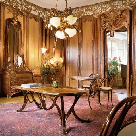 Furniture and interior items of the Art Nouveau era designed by Louis Majorelle10