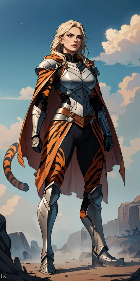 1 Girl (implying one person, likely female)
Full Body: Standing with perfect symmetry
Muscular Build: Strong and defined physique
Turned Arms: Muscular arms positioned behind her back
Theme:
Epic Fantasy: Set in a fantastical world
Asgard: Inspired by Nors...