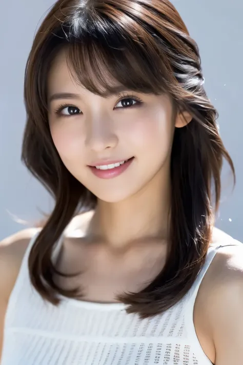 1 girl, (Summer outfit:1.2), Very beautiful Japanese idol portraits,
(RAW Photos, Highest quality), (Realistic, Realistic:1.4), (masterpiece),
Very delicate and beautiful, Very detailed, 2k wallpaper, wonderful, finely, Very detailed CG Unity 8K wallpape...
