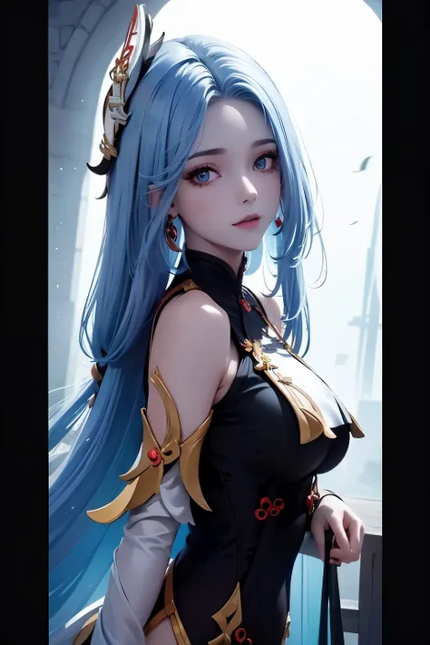 (Masterpiece:1.2), Best Quality, (illustration:1.2), (ultra detailed), hyper details, (delicate detailed), (intricate details), (cinematic light, Best Quality Backlights), Delete line, soloist, perfect body, (1 girl), black makeup, black lipstick, Closeup,...