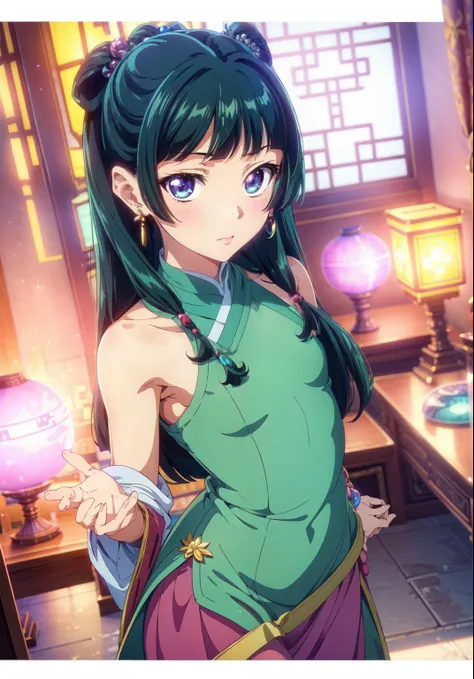 (Masterpiece, High Quality, Top quality, High-Detailed, Detailed CG, Cinematic Shadow, Cinematic Scene, Beautiful Detailed Eyes, Ultra Resolution, Depth of Field, 8k, High resolution, masterpiece: 1.2), Very detailed, Anime art style, Dynamic Angle, Teen S...