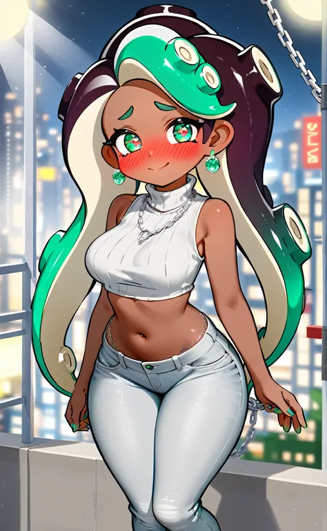 [marina], [splatoon], ((masterpiece)), ((hd)), ((high res)), ((beautiful render art)), ((solo portrait)), ((full body)), ((front...