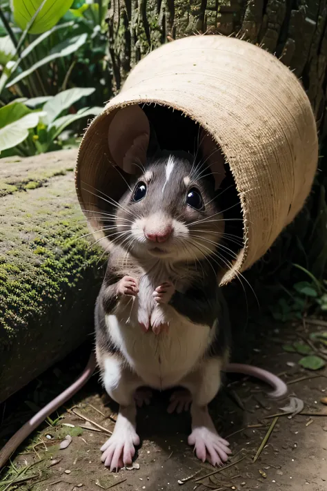 Tico was a very curious little mouse who lived in Queijolândia