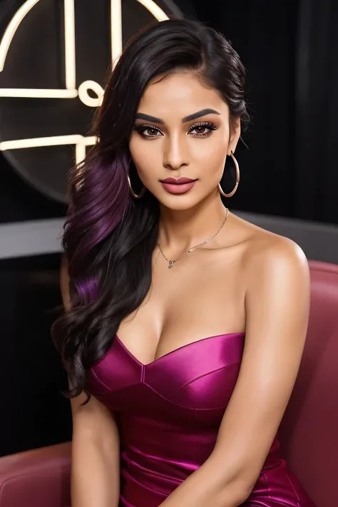 
Here is the modified prompt:

Create an ultra-realistic image of a modern, attractive female influencer of Indian descent, aged between 27 to 30. She should have a warm and inviting smile, expressive almond-shaped eyes with a slight shimmer, and clear, gl...