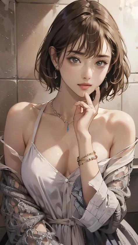 (Realistic:1.5, 16K, Highest quality, masterpiece, Ultra-high resolution), Perfect dynamic composition:1.2, (Love hotel bathroom), (Expressions of sadness:0.9), Highly detailed skin and facial textures, Incredibly slim body, Fair skin:1.2, Sexy beauty, Ver...