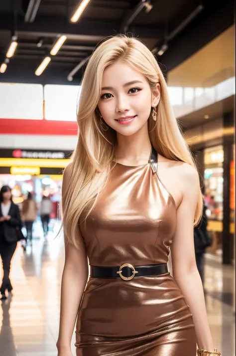 (best quality, 4k ,8k, highres, masterpiece:1.2), ultra-detailed, (realistic, photorealistic, photo-realistic:1.37), closeup, beautiful Thai woman, (slim girl), (happy smile), long lashes, beautiful makeup, platinum blonde hair, fair skin, slender figure, ...