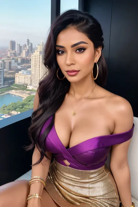 
Sure, heres the modified prompt with your specified details:

Create an ultra-realistic image of a modern, attractive female influencer of Indian descent, aged between 27 to 30. She should have a warm and inviting smile, expressive almond-shaped eyes with...