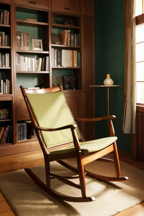 There is a book on the rocking chair,Anime Style,by Makoto Shinkai,Xin Haicheng