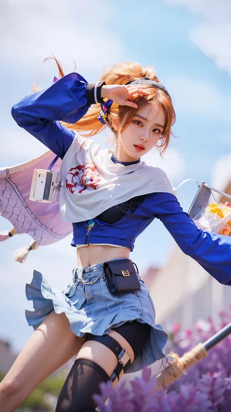 close up of a girl or woman (K-Pop idol), detailed hair , big booobs , shadowbringers cinematic, 4 k detail fantasy, a beautiful fantasy empress, game cg, xianxia fantasy, xianxia hero, 2. 5 d cgi anime fantasy artwork, cinematic goddess close shot, ruan ...