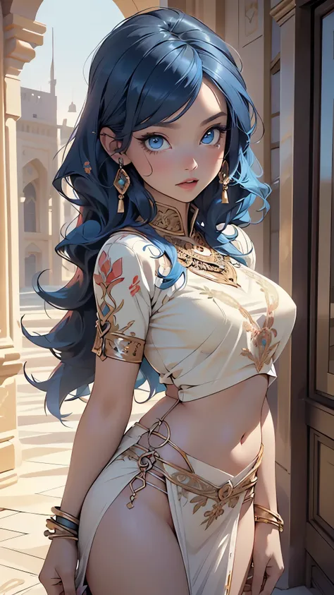 ((((indian girl)))),

girl,((blue_body:1.3, blue_face:1.3, completely blue_skin:1.3)),(large breasts:1.4),saggy breasts,((((blue hair)))),(((blue_eyes:1.3))),intricate eyes,beautiful detailed eyes,symmetrical eyes,(((lustrous skin:1.5,bright skin: 1.5,shin...