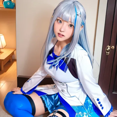 ass pov_doorway
blush
looking_at_viewer,(((Liz Hellesta))),(Liz Hellesta髪),((Dressed seriously)),(((Do not expose breasts))),masterpiece, Highest quality ,(1 beautiful woman), Liz Hell,cameltoe,(Straight gray straight hair,((Bangs)),((Beautiful Japanese w...