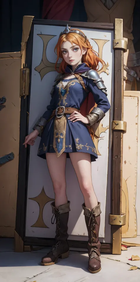 full body of a woman in a dress with a veil, feet together, standing feet together, militar boots, beautiful fantasy maiden slave warrior, beautiful fantasy art portrait, fantasy victorian art, medieval fantasy art, beautiful and elegant queen Roxxane, por...