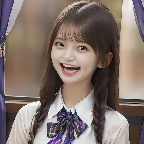 (Highest quality, masterpiece:1.2), Highest quality, High resolution, 1080P, 8k, height: 158cm, ((An artistic and realistic scene in a very surreal dream where you are swallowed into a rotating vortex filled with many beautiful school-uniformed succubi and...