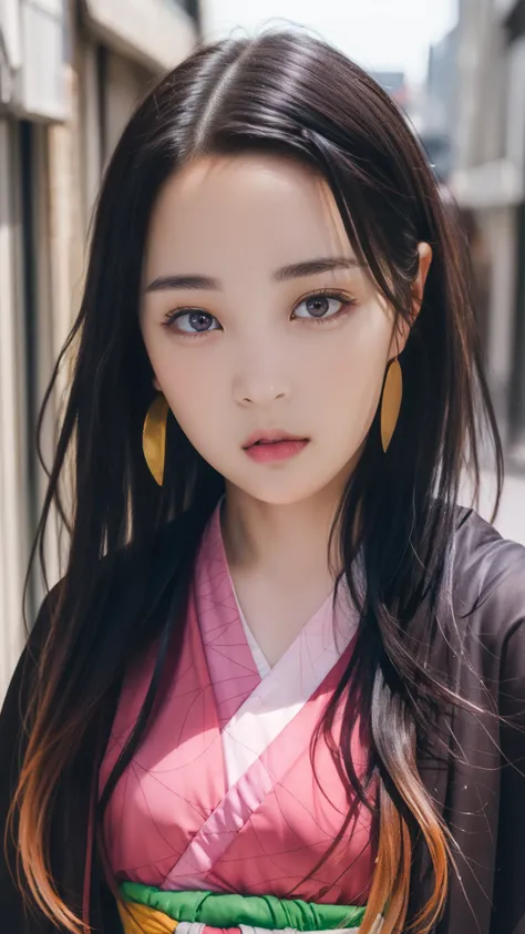 Cute Japanese female, (16 years old), (Very cute face: 1.3), White moist skin, Looking at the camera, Melancholy expression,
BREAK,
Idol,
BREAK,
(Wearing cute kimono: 1.3), (Highly revealing kimono), Very large earrings, Short length,
BREAK,
(Fighting pose...