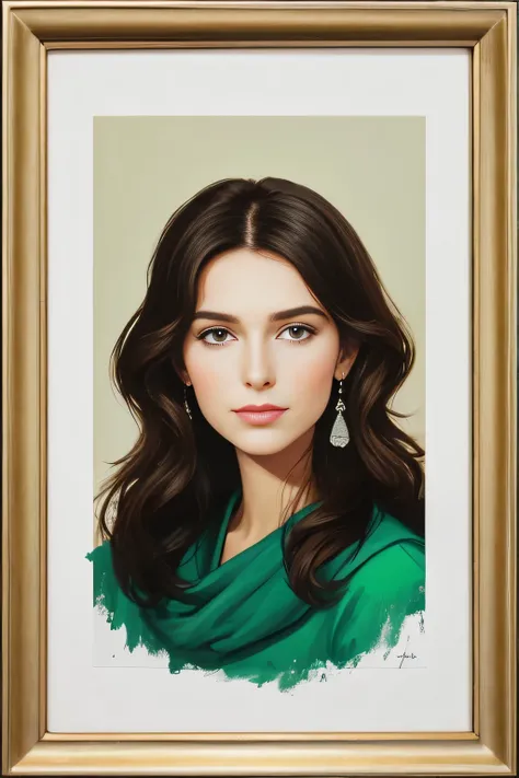 tête en gros plan, Face à la caméra, portrait de peinture numérique réaliste d'une femme humaine, 3r1nm0r1art72, Sourire mignon, (cheveux ondulés:1.1), (cheveux blond:1.3), univers jaune magique, Armure en tissu magique blanc avec gravure jaune dans de...
