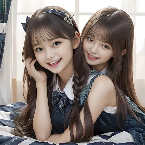 (Highest quality, masterpiece:1.2), Highest quality, High resolution, 1080P, 8k, height: 158cm, ((An artistic and realistic scene in a very surreal dream where noble beautiful school-uniformed 18 years old succubi and sirens are laying on the floor and swa...