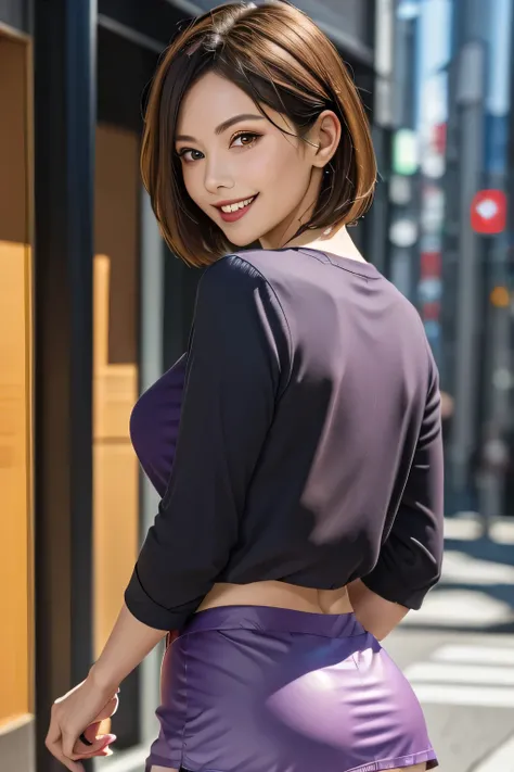 (Photorealistic:1.4), (Very detailed), (Highest quality), (Best Shadow), (masterpiece), Ultra-high resolution, 1 The Ultimate Beautiful Mature Woman, Very detailed顔, (Perfect Teeth), Beautiful Eyes, double eyelid, eyelash, Lip details, Short black hair, (L...