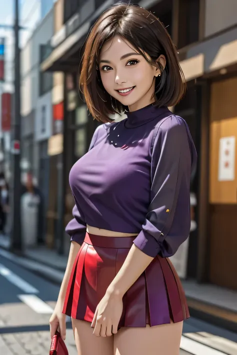 (Photorealistic:1.4), (Very detailed), (Highest quality), (Best Shadow), (masterpiece), Ultra-high resolution, 1 The Ultimate Beautiful Mature Woman, Very detailed顔, (Perfect Teeth), Beautiful Eyes, double eyelid, eyelash, Lip details, Short black hair, (L...