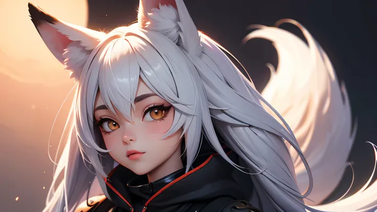 fox girl, ultra detailed, high quality, 8k resolution