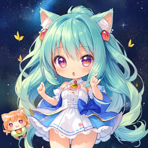 ((masterpiece)), ((best quality)), (ultra-detailed), ((kawaii)), cute, (lovely), illustration, anime style, (chibi:1.2), A beautiful girl character that is an anthropomorphized version of nuts.